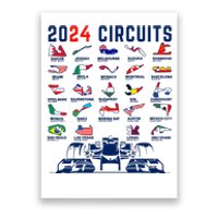 2024 Formula Racing Track Formula Race Formula Car Fan Poster