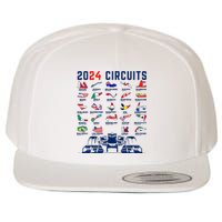 2024 Formula Racing Track Formula Race Formula Car Fan Wool Snapback Cap