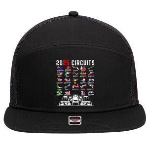 2025 Formula Racing 7 Panel Mesh Trucker Snapback Hat