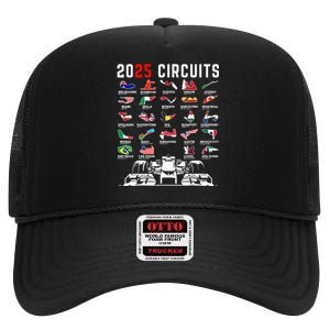 2025 Formula Racing High Crown Mesh Back Trucker Hat