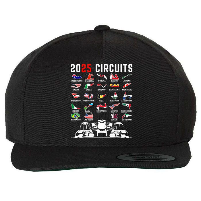 2025 Formula Racing Wool Snapback Cap