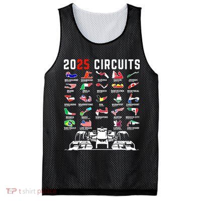 2025 Formula Racing Mesh Reversible Basketball Jersey Tank