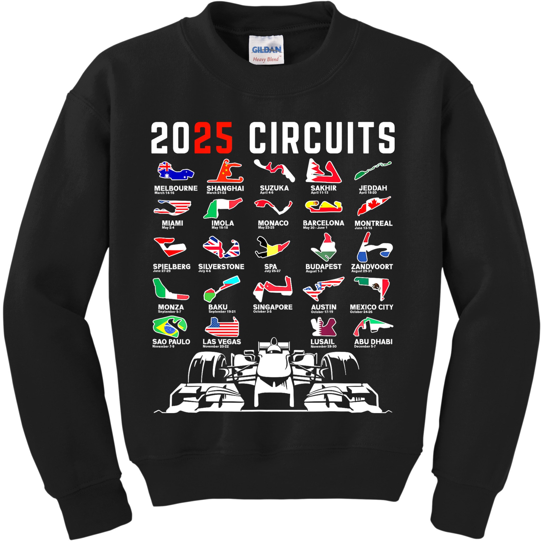 2025 Formula Racing Kids Sweatshirt