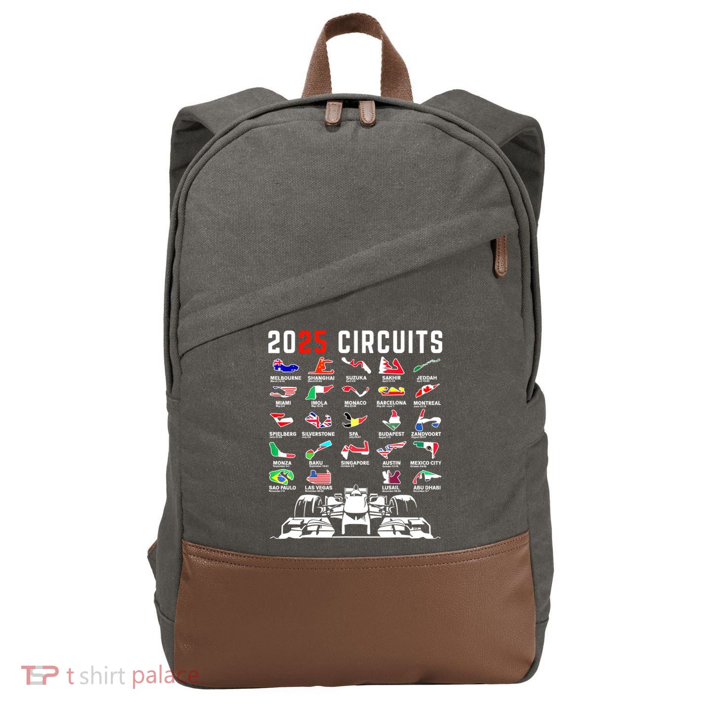 2025 Formula Racing Cotton Canvas Backpack