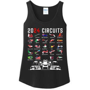 2024 Formula Racing Track Formula Race Formula Car Fan Ladies Essential Tank