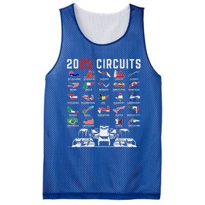 2025 Formula Racing Mesh Reversible Basketball Jersey Tank