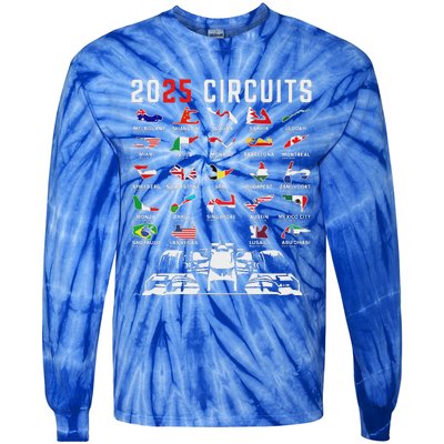 2025 Formula Racing Tie-Dye Long Sleeve Shirt