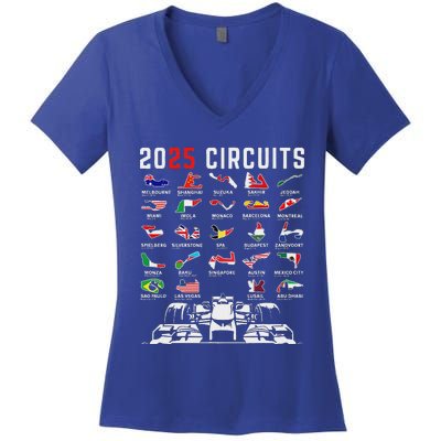 2025 Formula Racing Women's V-Neck T-Shirt