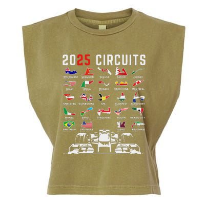 2025 Formula Racing Garment-Dyed Women's Muscle Tee