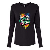 2024 Family Reunion Matching Group Womens Cotton Relaxed Long Sleeve T-Shirt