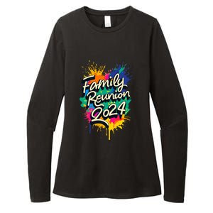 2024 Family Reunion Matching Group Womens CVC Long Sleeve Shirt