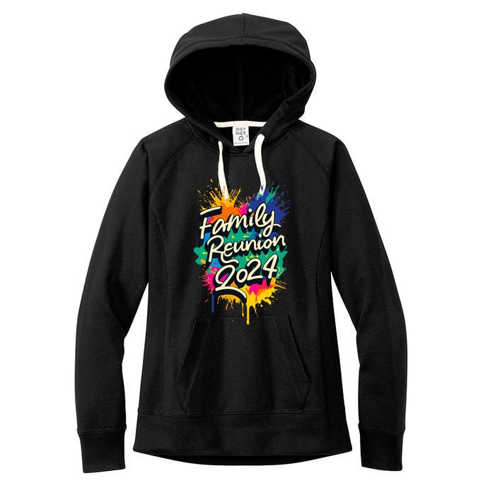 2024 Family Reunion Matching Group Women's Fleece Hoodie