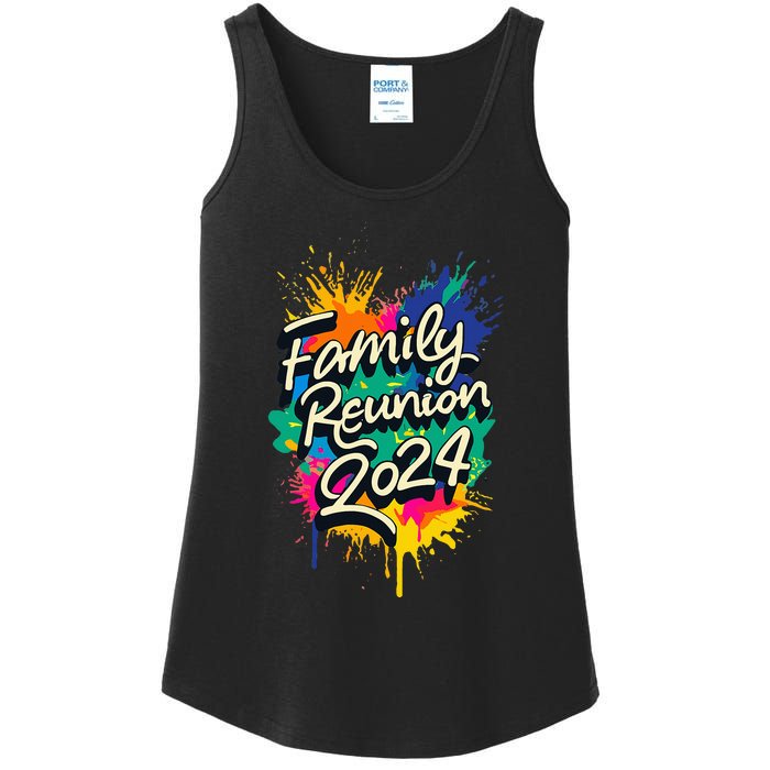 2024 Family Reunion Matching Group Ladies Essential Tank