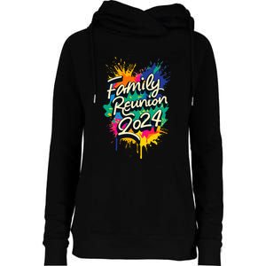 2024 Family Reunion Matching Group Womens Funnel Neck Pullover Hood