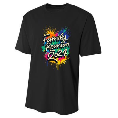 2024 Family Reunion Matching Group Performance Sprint T-Shirt