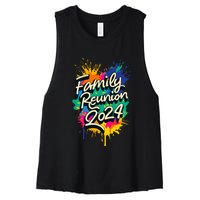 2024 Family Reunion Matching Group Women's Racerback Cropped Tank