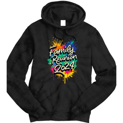 2024 Family Reunion Matching Group Tie Dye Hoodie