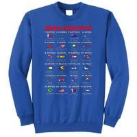 2024 Formula Racing Track Formula Race World Circuits 2024 Tall Sweatshirt