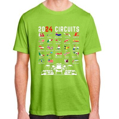 2024 Formula Racing Track Formula Race Formula Car Fan Adult ChromaSoft Performance T-Shirt