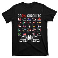 2024 Formula Racing Track Formula Race Formula Car Fan T-Shirt