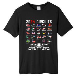 2024 Formula Racing Track Formula Race Formula Car Fan Tall Fusion ChromaSoft Performance T-Shirt