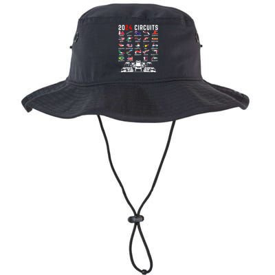 2024 Formula Racing Track Formula Race Formula Car Fan Legacy Cool Fit Booney Bucket Hat