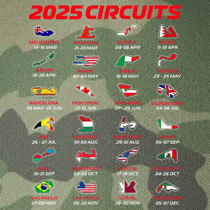 2025 Formula Racing Track Circuits 2025 Legacy Tie Dye Trucker Hat