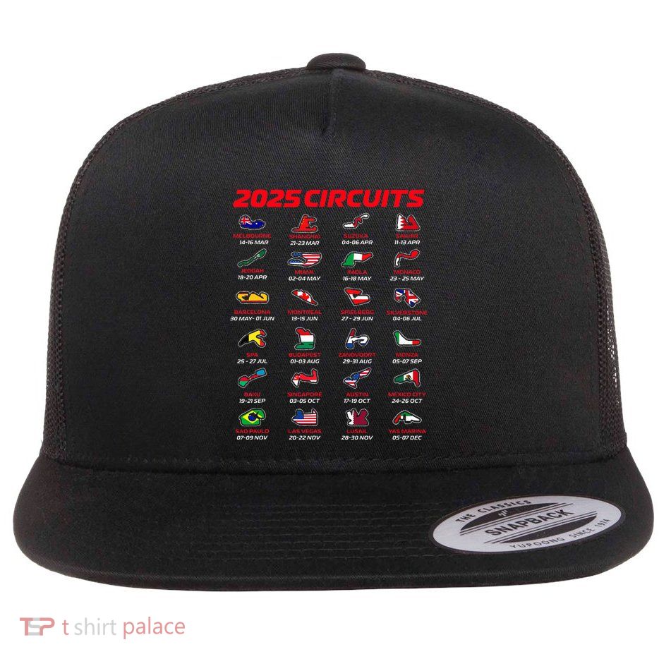 2025 Formula Racing Track Circuits 2025 Flatbill Hat