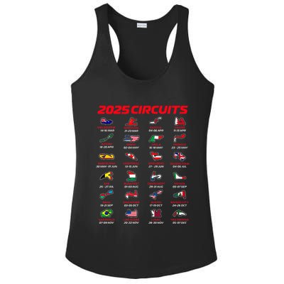 2025 Formula Racing Track Circuits 2025 Ladies PosiCharge Competitor Racerback Tank