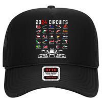 2024 Formula Racing Track Formula Race Formula Car Fan High Crown Mesh Back Trucker Hat