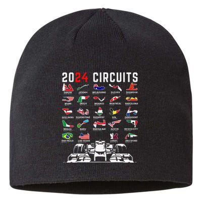 2024 Formula Racing Track Formula Race Formula Car Fan Sustainable Beanie