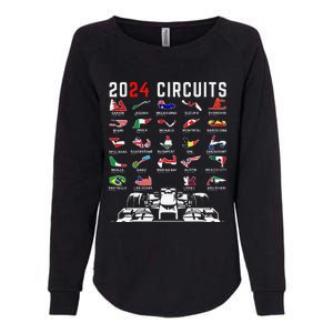 2024 Formula Racing Track Formula Race Formula Car Fan Womens California Wash Sweatshirt