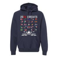 2024 Formula Racing Track Formula Race Formula Car Fan Premium Hoodie