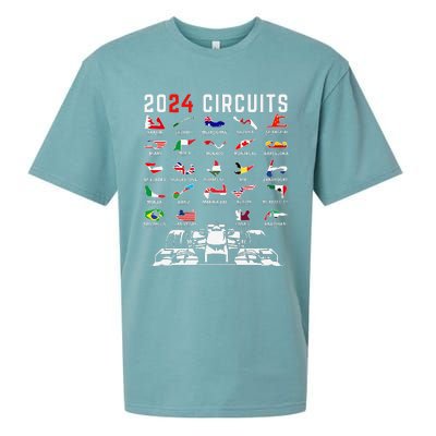 2024 Formula Racing Track Formula Race Formula Car Fan Sueded Cloud Jersey T-Shirt