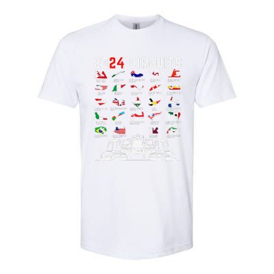 2024 Formula Racing Track Formula Race Formula Car Fan Softstyle CVC T-Shirt