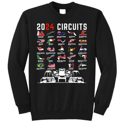 2024 Formula Racing Track Formula Race Formula Car Fan Gift Sweatshirt