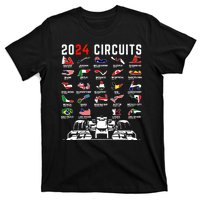 2024 Formula Racing Track Formula Race Formula Car Fan Gift T-Shirt