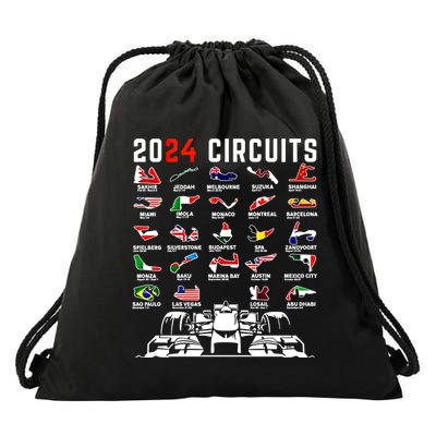 2024 Formula Racing Track Formula Race Formula Car Fan Gift Drawstring Bag