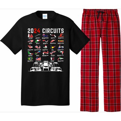 2024 Formula Racing Track Formula Race Formula Car Fan Gift Pajama Set