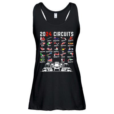 2024 Formula Racing Track Formula Race Formula Car Fan Gift Ladies Essential Flowy Tank
