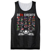 2024 Formula Racing Track Formula Race Formula Car Fan Gift Mesh Reversible Basketball Jersey Tank