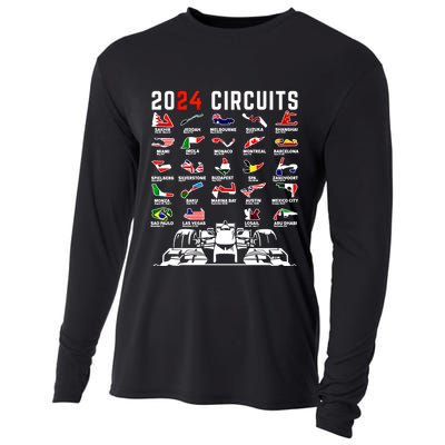 2024 Formula Racing Track Formula Race Formula Car Fan Gift Cooling Performance Long Sleeve Crew