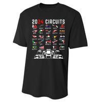 2024 Formula Racing Track Formula Race Formula Car Fan Gift Performance Sprint T-Shirt