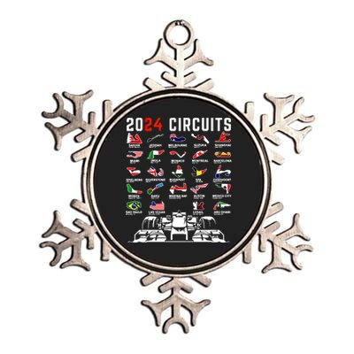 2024 Formula Racing Track Formula Race Formula Car Fan Gift Metallic Star Ornament