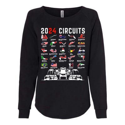 2024 Formula Racing Track Formula Race Formula Car Fan Gift Womens California Wash Sweatshirt