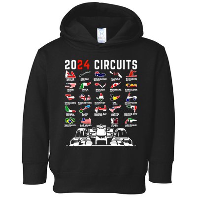 2024 Formula Racing Track Formula Race Formula Car Fan Gift Toddler Hoodie
