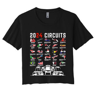 2024 Formula Racing Track Formula Race Formula Car Fan Gift Crop Top