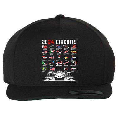 2024 Formula Racing Track Formula Race Formula Car Fan Gift Wool Snapback Cap