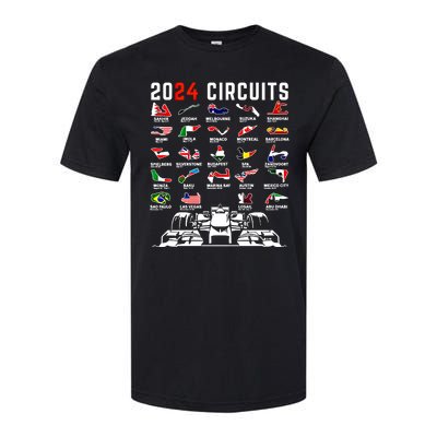 2024 Formula Racing Track Formula Race Formula Car Fan Gift Softstyle CVC T-Shirt