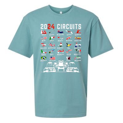 2024 Formula Racing Track Formula Race Formula Car Fan Gift Sueded Cloud Jersey T-Shirt